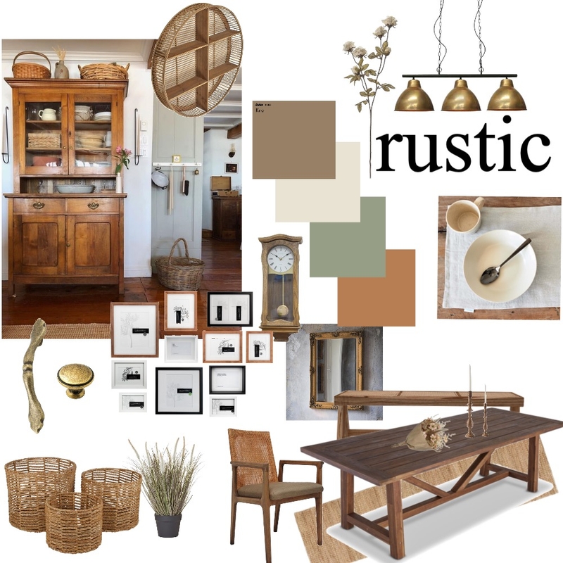 rustic Mood Board by ashleyrosebarbush on Style Sourcebook