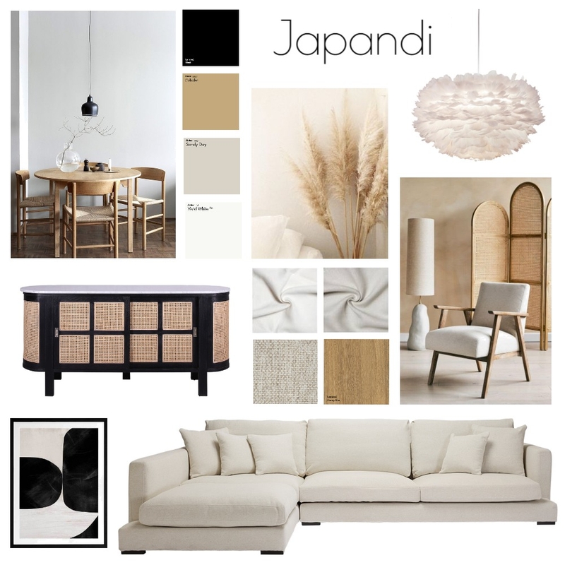 Moodboard Japandi 1 Mood Board by Anita Sonneveld on Style Sourcebook