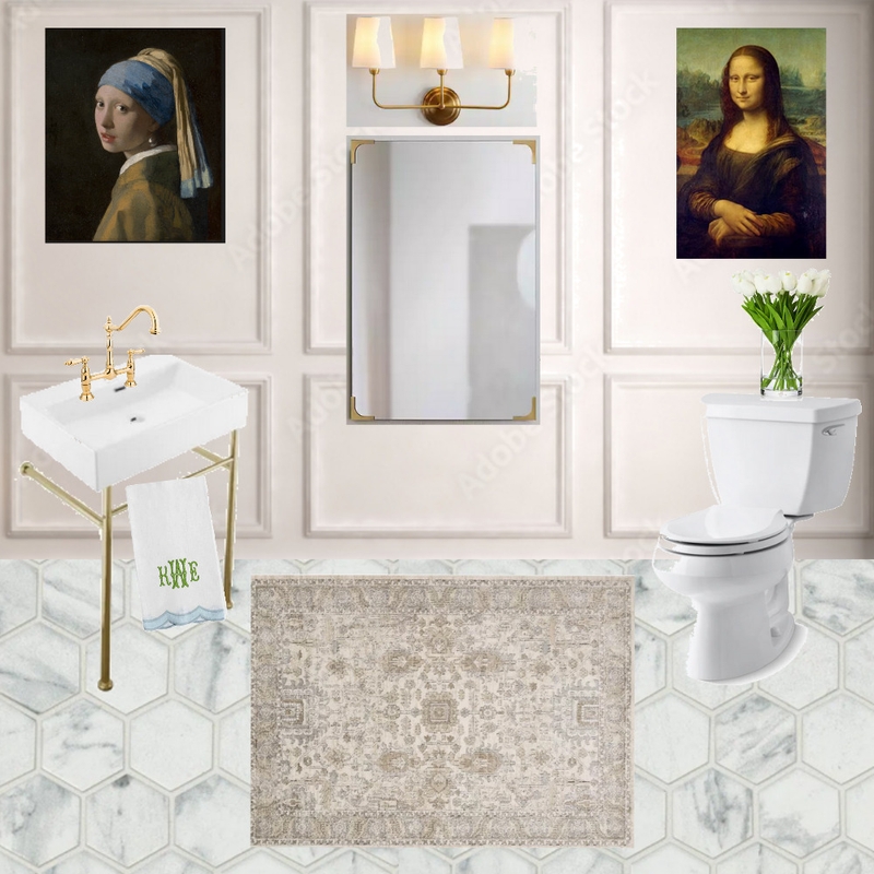 Downstairs Half Bath Mood Board by Hayley Knifley on Style Sourcebook