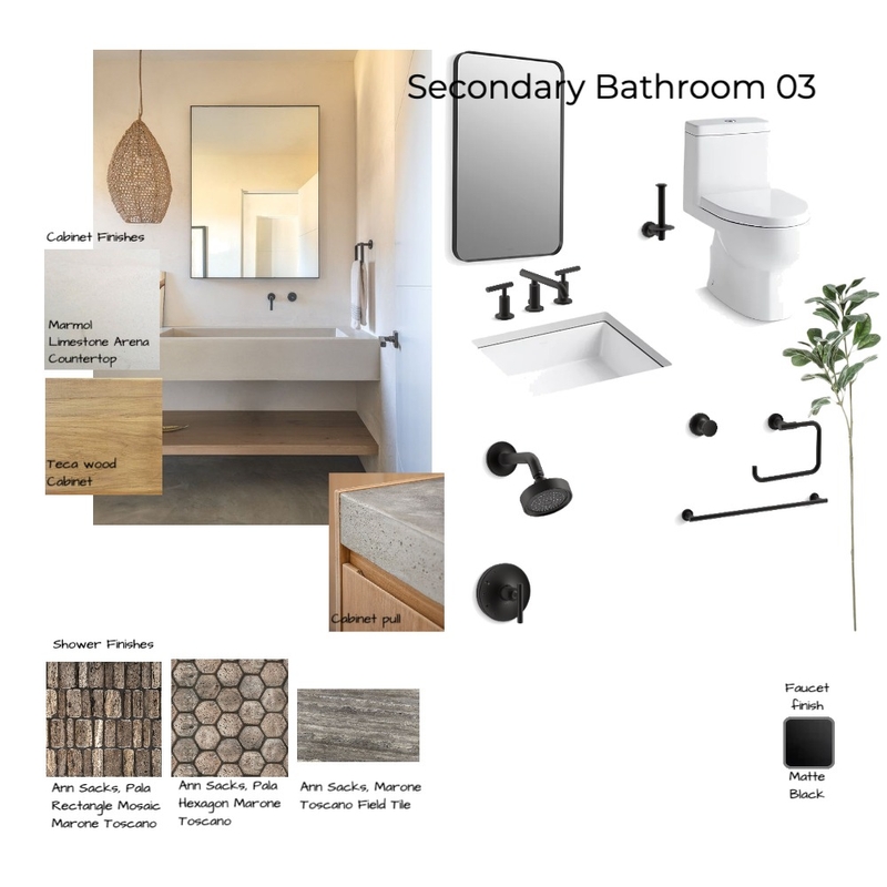 Bathrooms 03 Mood Board by Noelia Sanchez on Style Sourcebook