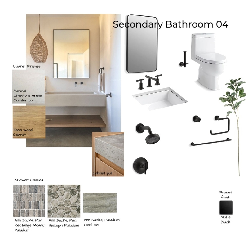 Bathrooms 04 Mood Board by Noelia Sanchez on Style Sourcebook