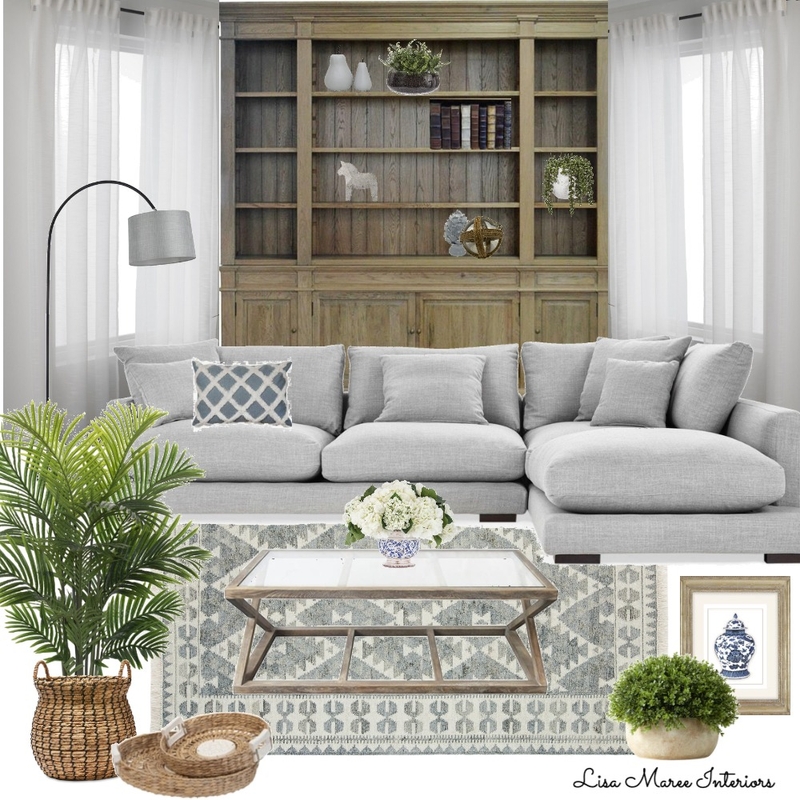 Hamptons Living Mood Board by Lisa Maree Interiors on Style Sourcebook