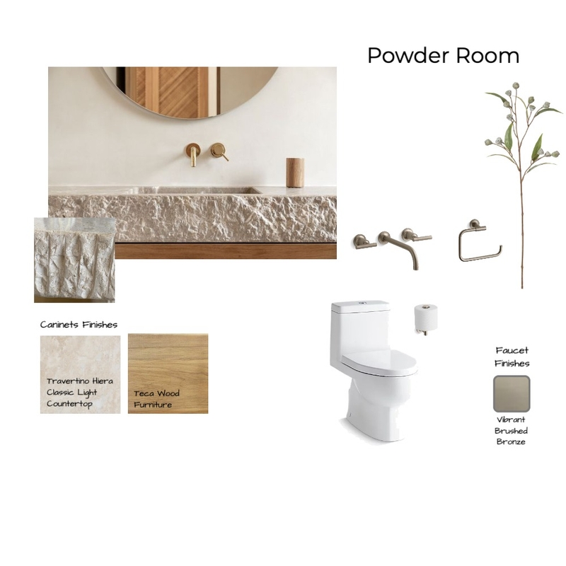 Powder Room Mood Board by Noelia Sanchez on Style Sourcebook