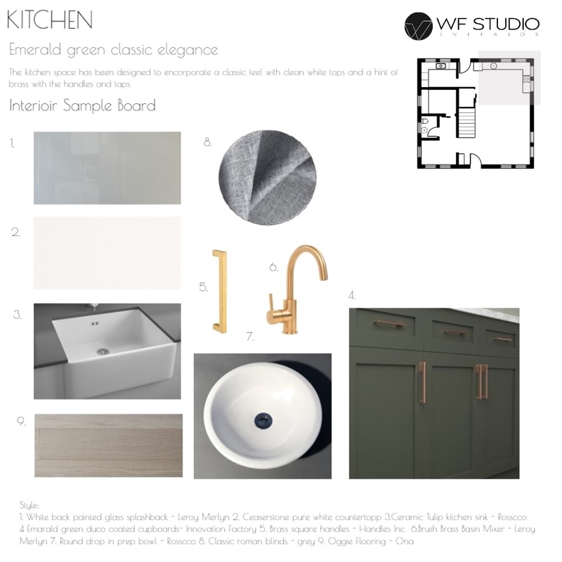 Kitchen Mood Board by roxannevj07 on Style Sourcebook