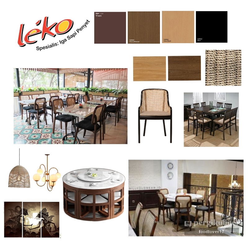 Warung Leko Moodboard Mood Board by retrouvaills on Style Sourcebook