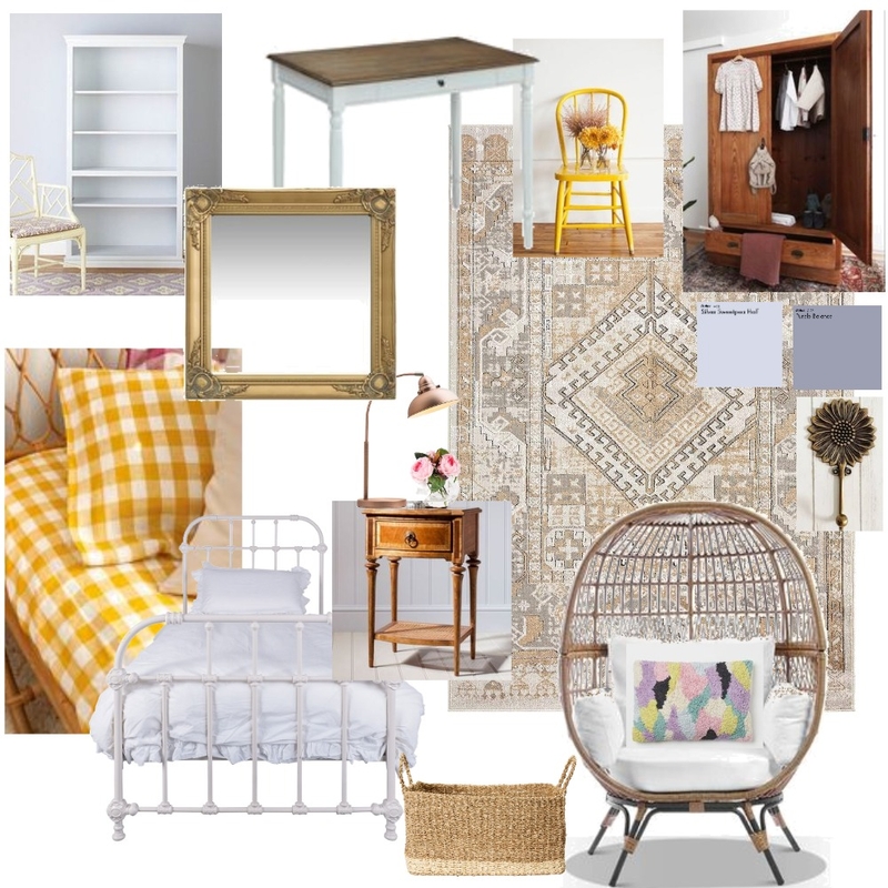 Girls Country Bedroom Mood Board by Sara Cornish on Style Sourcebook