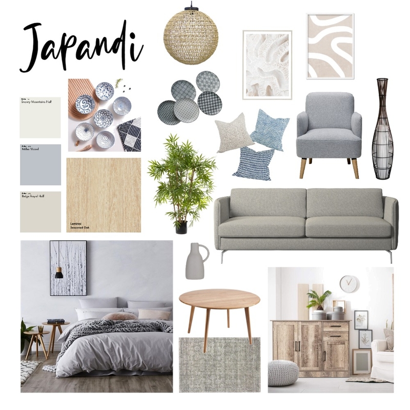 Japandi Mood Board by alyssarissa on Style Sourcebook