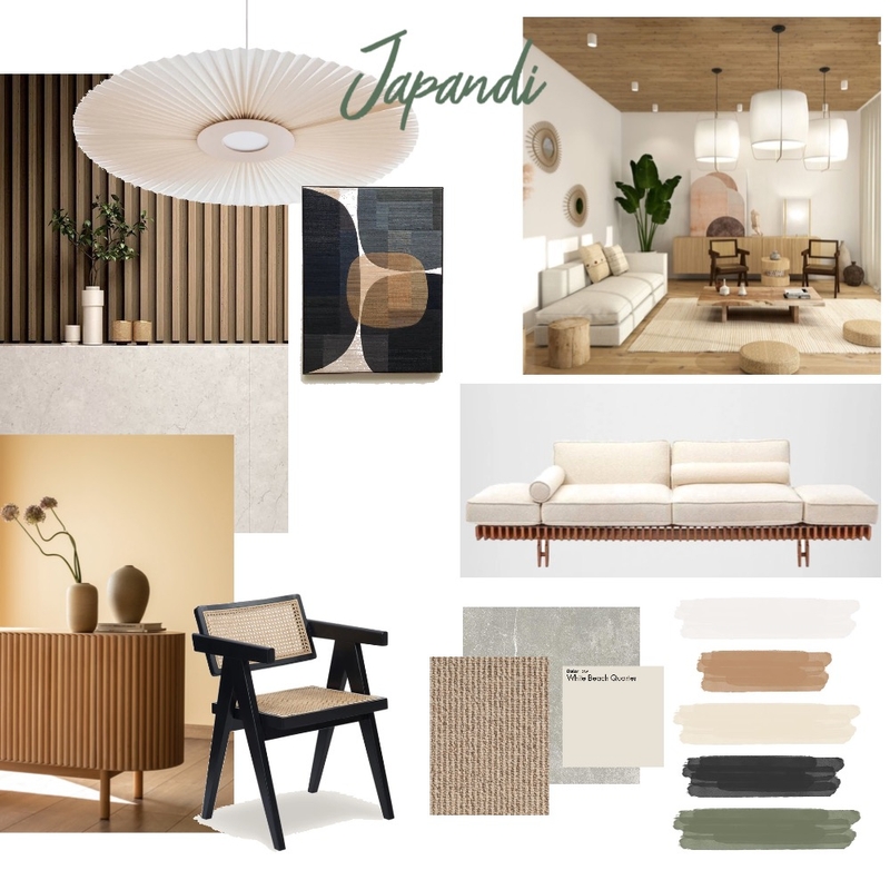 Japandi Mood Board by AmberShirley on Style Sourcebook