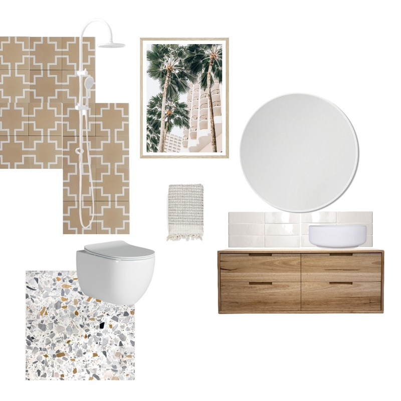 Mod 9 Bathroom Mood Board by Black Koi Design Studio on Style Sourcebook