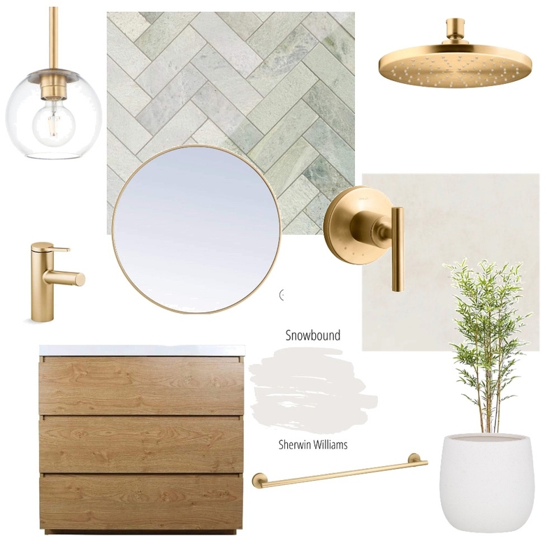 Sleevi bathroom Mood Board by Stone and Oak on Style Sourcebook