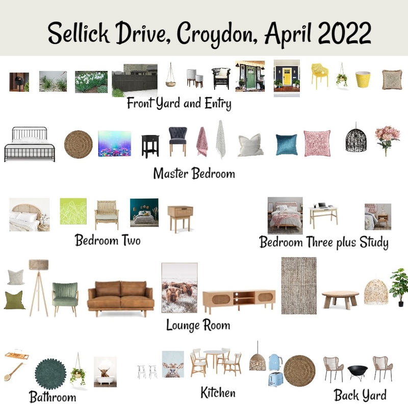 Sellick Drive Project Mood Board by Mz Scarlett Interiors on Style Sourcebook