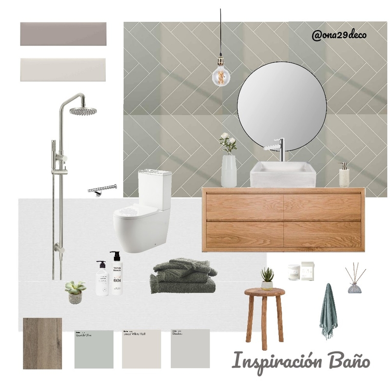 Baño Nórdico Soft1 Mood Board by ona29deco on Style Sourcebook