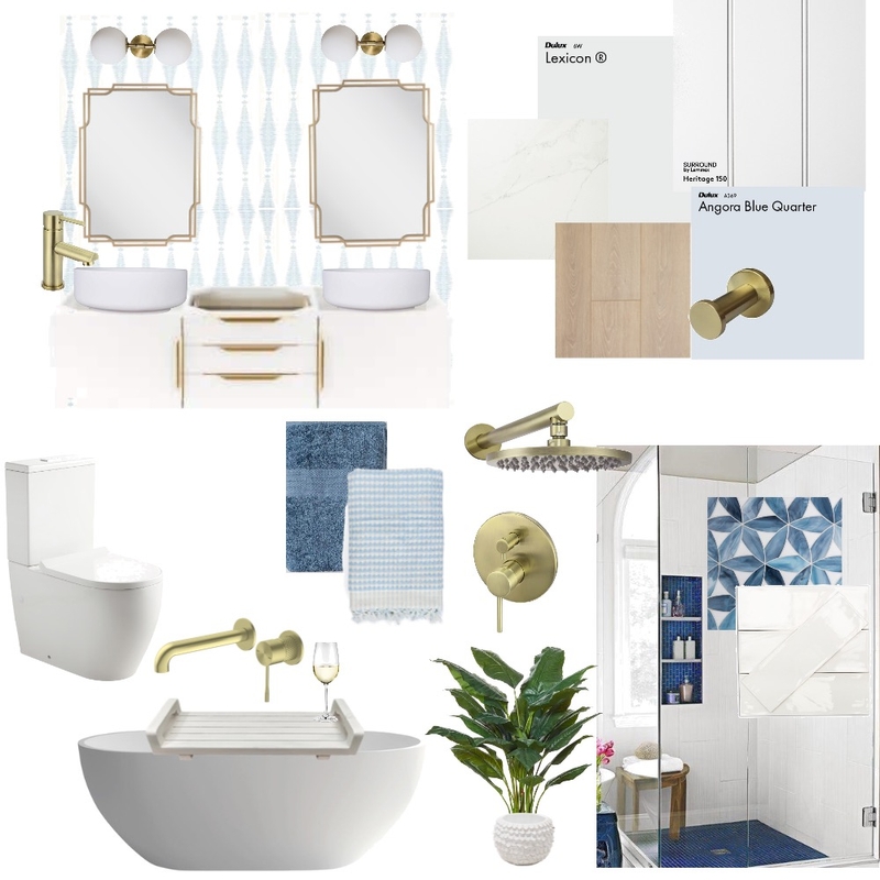 Coastal Bathroom Mood Board by bdegroot on Style Sourcebook