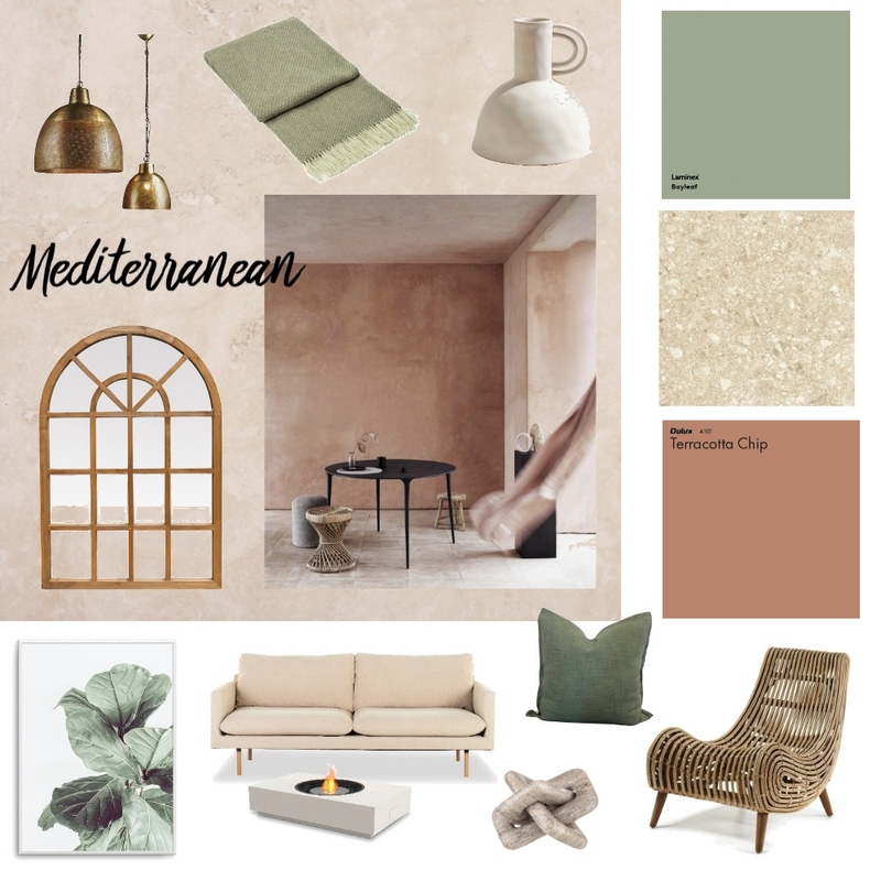 Mediterranean Mood by Rachael Kershler Mood Board by RachaelKershler on Style Sourcebook