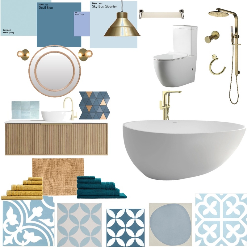 Beachy bathroom Mood Board by sarabrawley74 on Style Sourcebook