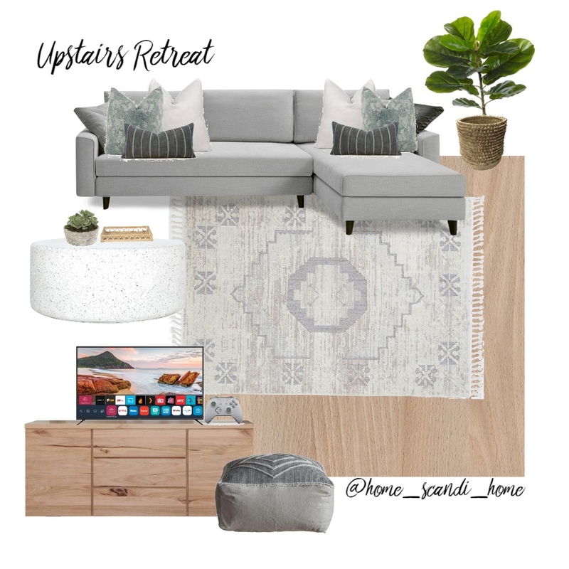 Kids Upstairs Retreat/ TV Room Mood Board by @home_scandi_home on Style Sourcebook