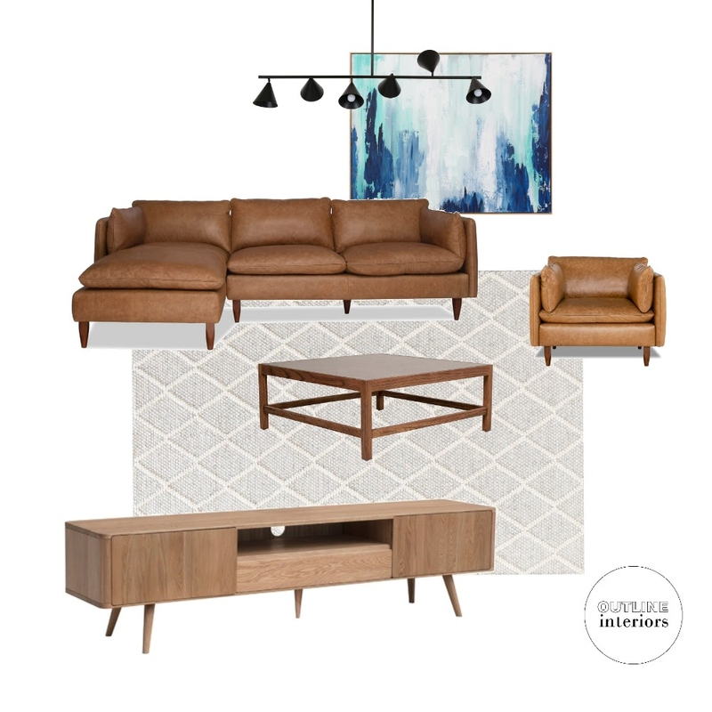 living space Mood Board by OutineInteriors on Style Sourcebook