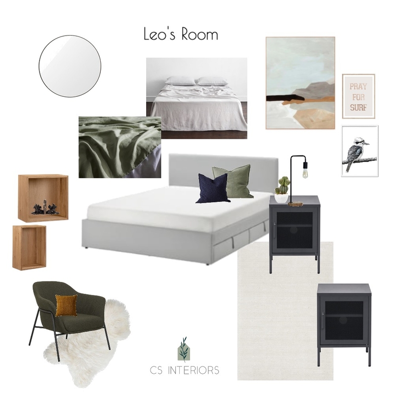 Leo's Room Mood Board by CSInteriors on Style Sourcebook