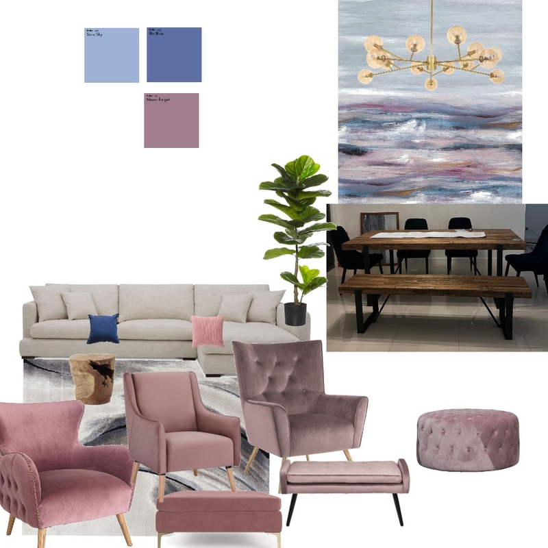 Lounge Room Mood Board by 3divas on Style Sourcebook