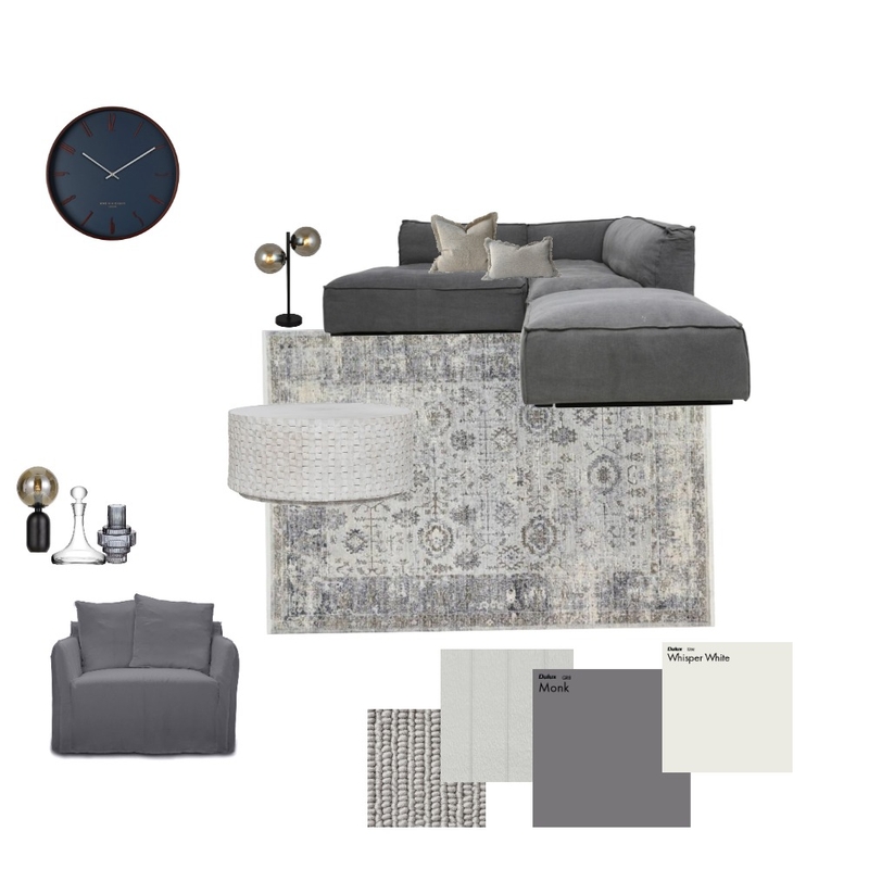 Moody Blues Mood Board by Siscon Projects on Style Sourcebook