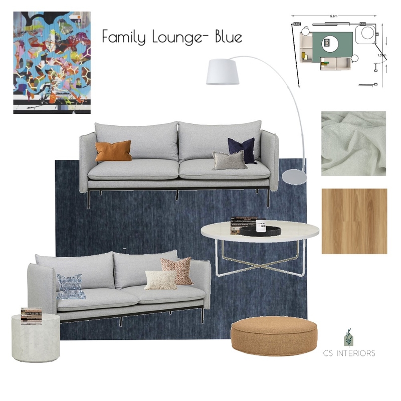 Swantje-Family Lounge Blue Mood Board by CSInteriors on Style Sourcebook