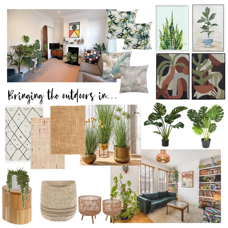 Interior trend- plants Mood Board by Ciara Price on Style Sourcebook