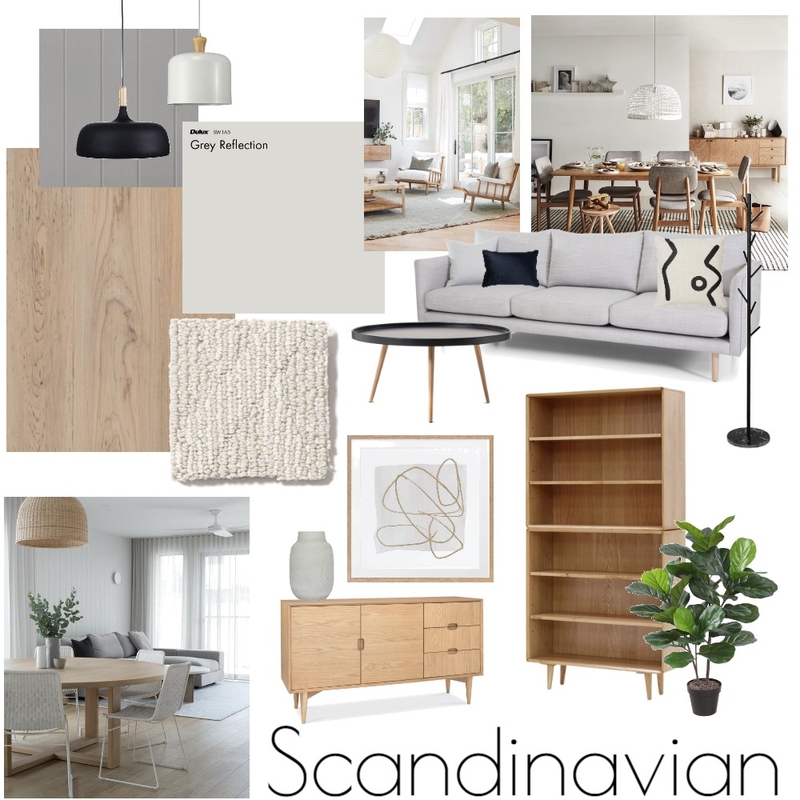 Scandi Living Room Mood Board by Minymints on Style Sourcebook