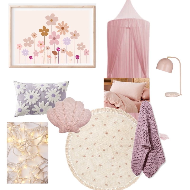 Lulu's Bedroom - Ground Floor Ver1 Mood Board by LWTJ on Style Sourcebook