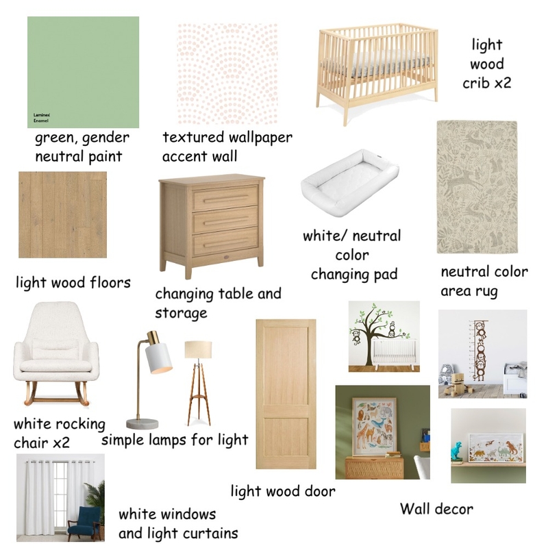 nursery Mood Board by Ks3776 on Style Sourcebook