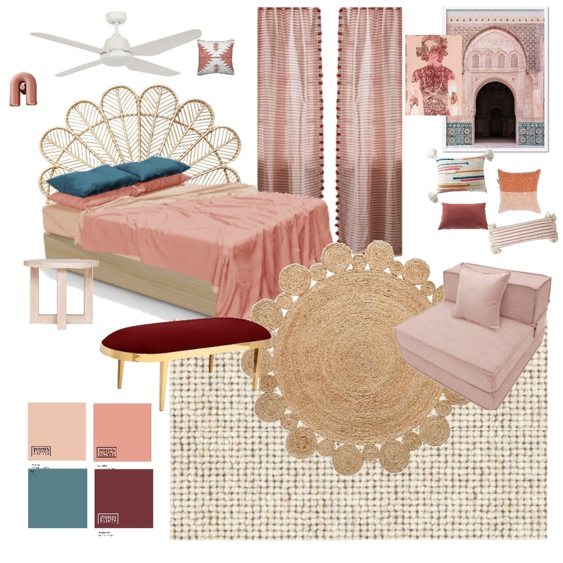 Girls bedroom IDC9 Mood Board by elizagodkine on Style Sourcebook