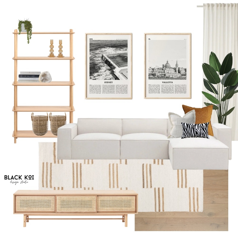 T & P Lounge Mood Board by Black Koi Design Studio on Style Sourcebook