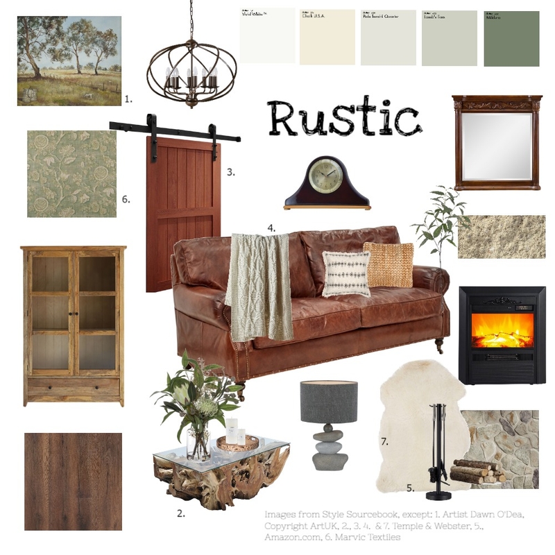 Rustic Mood Board by Wendy Sutton on Style Sourcebook