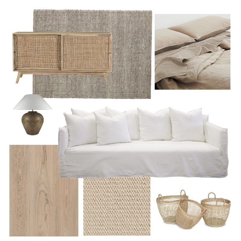 Natural Contemporary Mood Board Comp Mood Board by Muse Design Co on Style Sourcebook