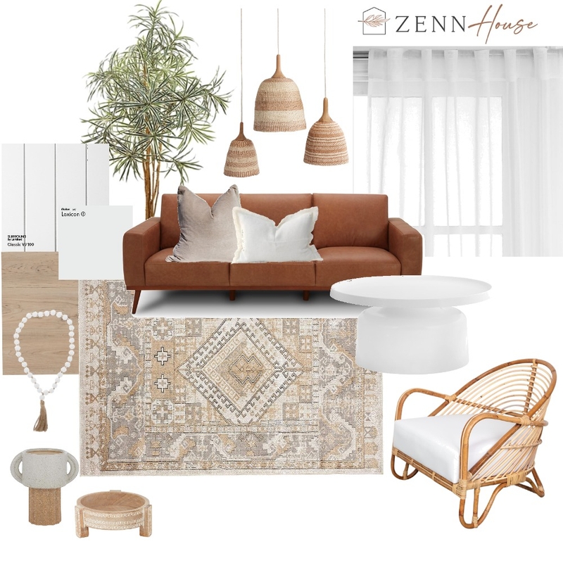 coastal bohemian Mood Board by Zenn House on Style Sourcebook