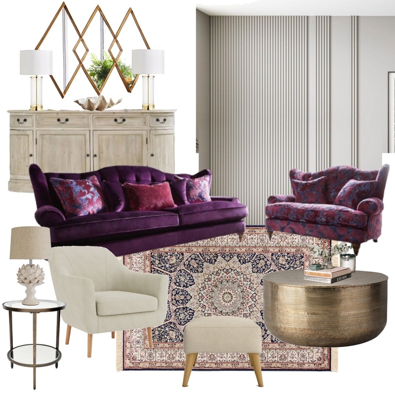 Living room Mood Board by Cinnamon Space Designs on Style Sourcebook