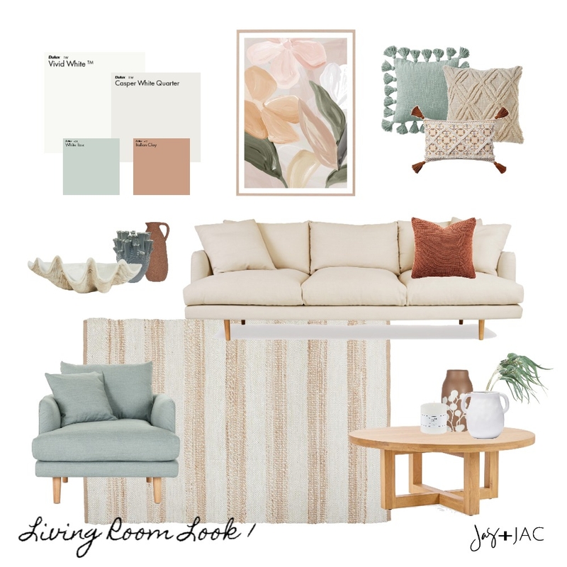 Living Room 1 Mood Board by Jas and Jac on Style Sourcebook