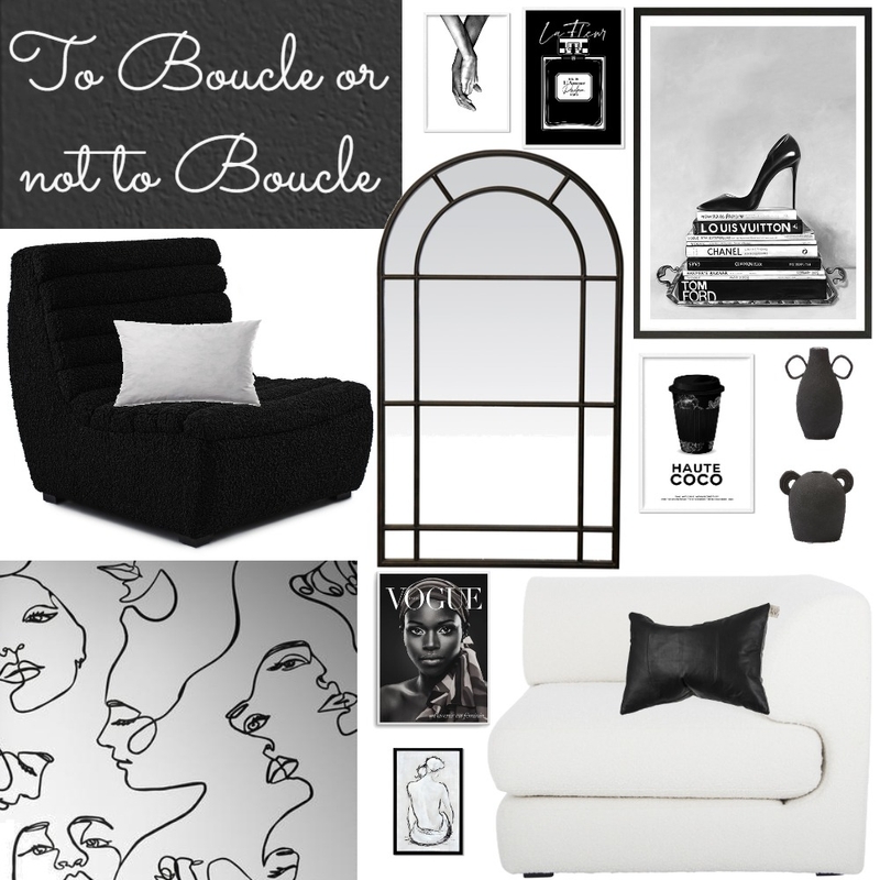 Boucle Mood Board by Fresh Start Styling & Designs on Style Sourcebook