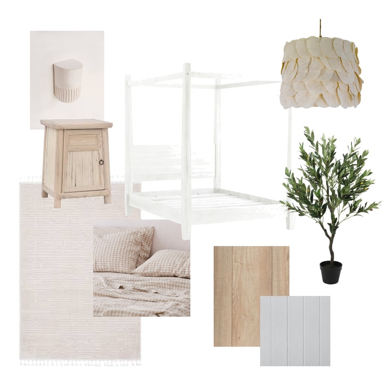 Coastal boho bedroom Mood Board by Brighton_beachhouse on Style Sourcebook