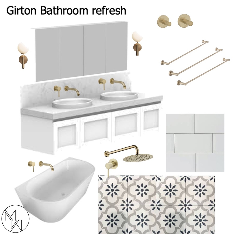 Girton bathroom refresh Mood Board by melw on Style Sourcebook