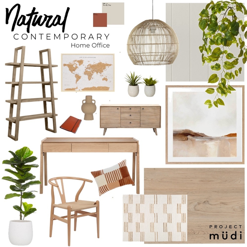 Natural Contemporary Mood Board by Project Müdi on Style Sourcebook