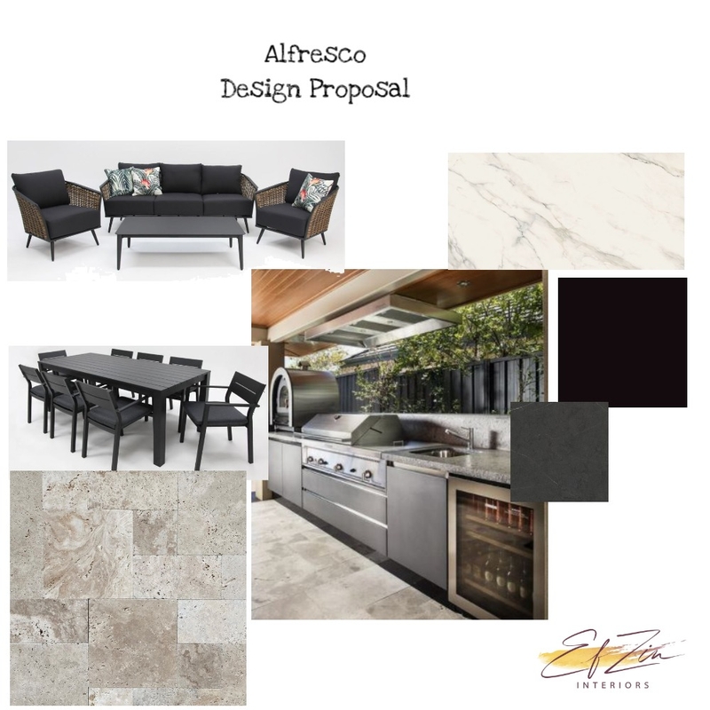 DeGennaro alfresco Mood Board by EF ZIN Interiors on Style Sourcebook