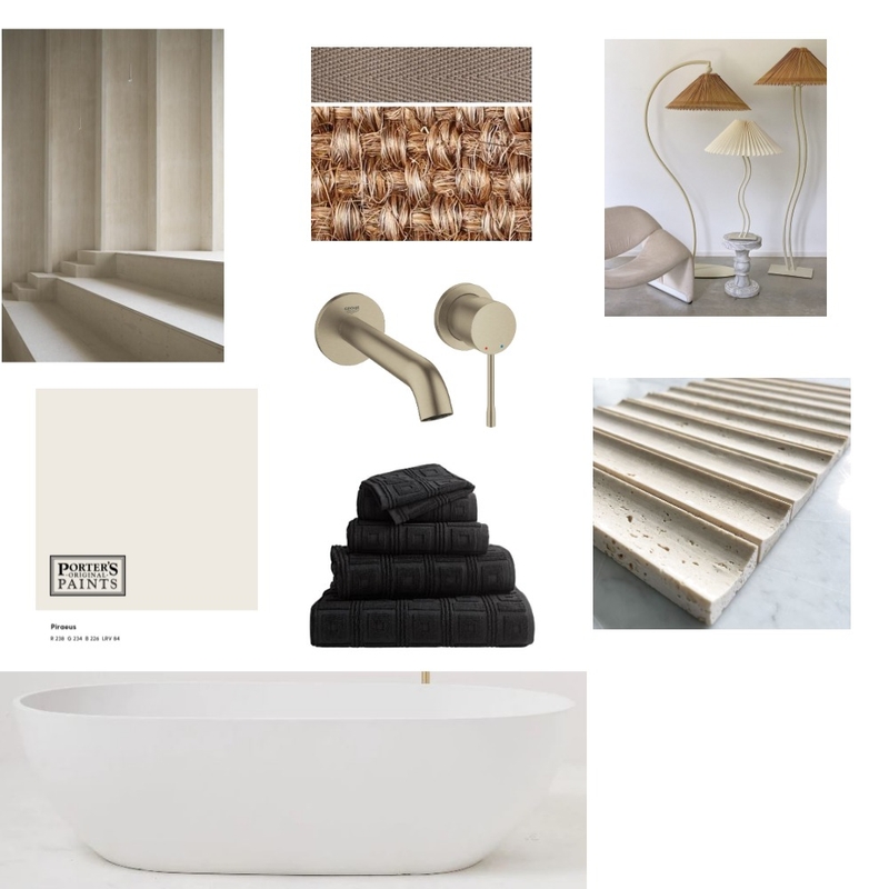 Natural Stone Bathroom Mood Board by Stapleford Interiors on Style Sourcebook