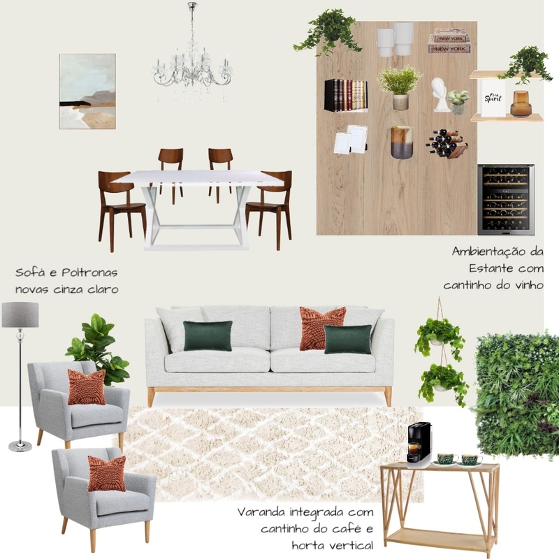 Sala Suzane Mood Board by Tamiris on Style Sourcebook