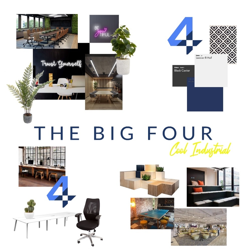 BIg Four Office Mood Board by Sally Roper on Style Sourcebook