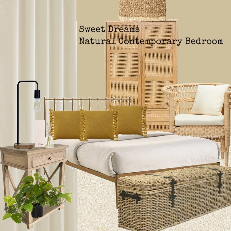 NATURAL CONTEMPORARY BEDROOM Mood Board by L-A on Style Sourcebook