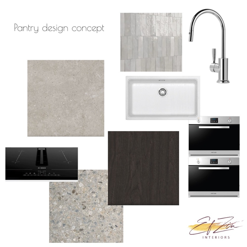 Kensie 350 Pantry concept Mood Board by EF ZIN Interiors on Style Sourcebook