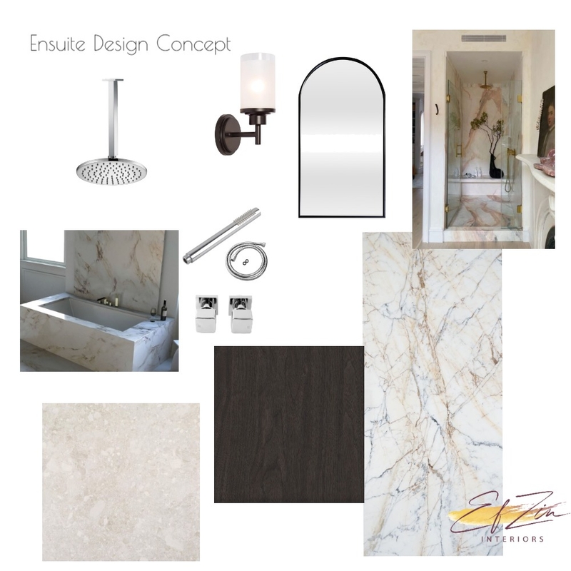 Kensie 350 Ensuite Mood Board by EF ZIN Interiors on Style Sourcebook