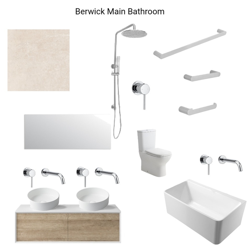 Berwick Main May Mood Board by Hilite Bathrooms on Style Sourcebook