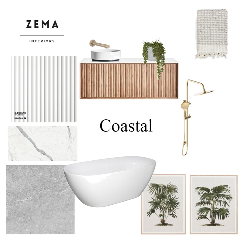 COASTAL Mood Board by zoemaker on Style Sourcebook