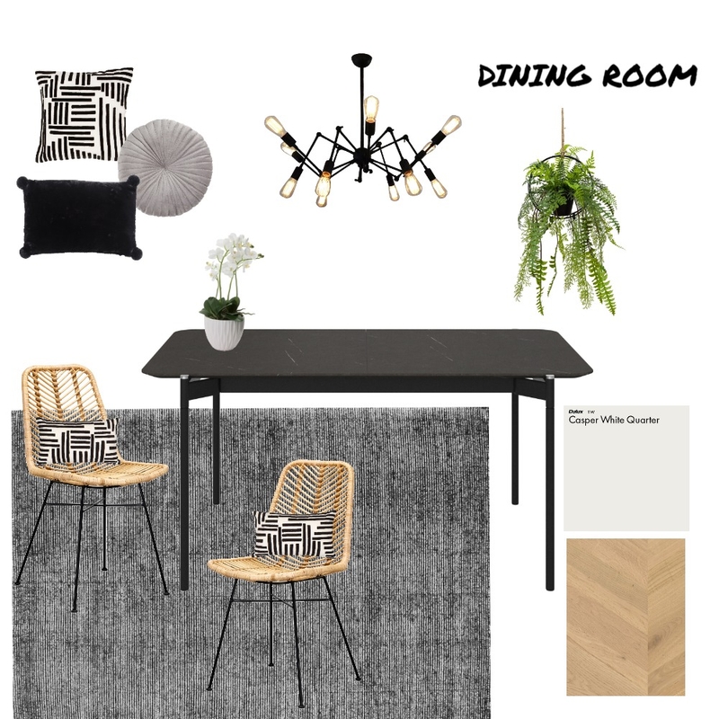 Dining Room Sample Board Mood Board by Ish on Style Sourcebook